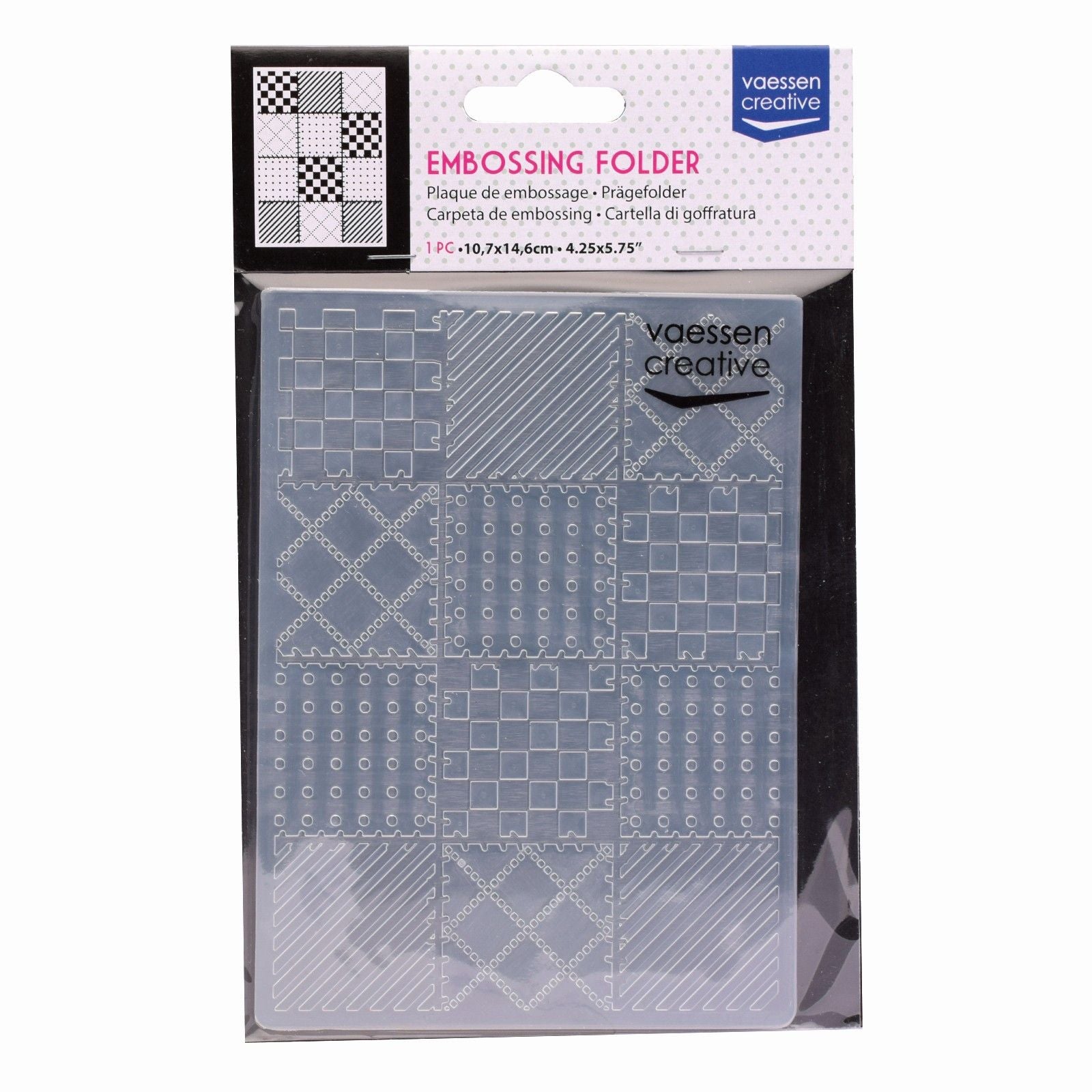 Vaessen creative • dossier de gaufrage patchwork