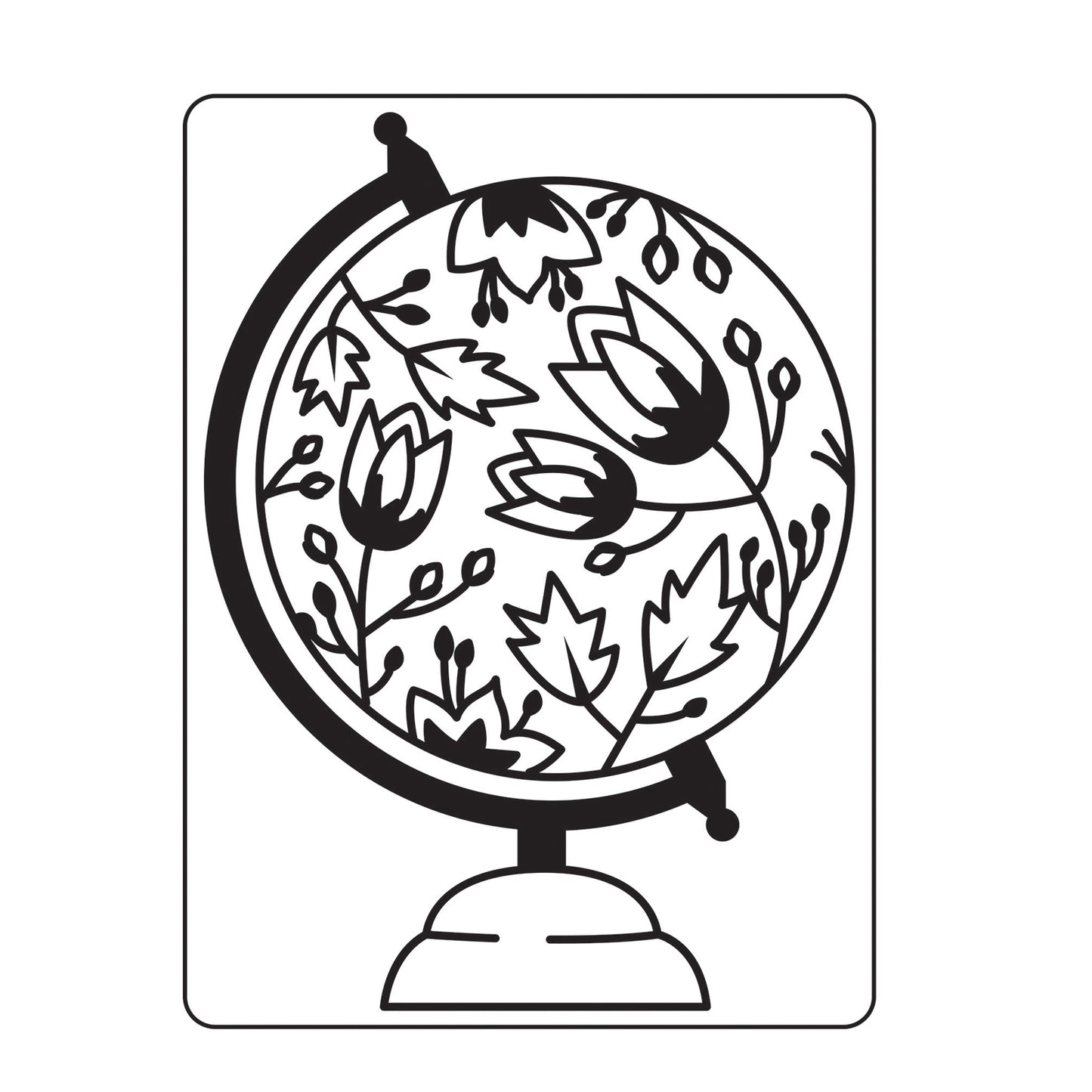 Vaessen creative • dossier de gaufrage globe