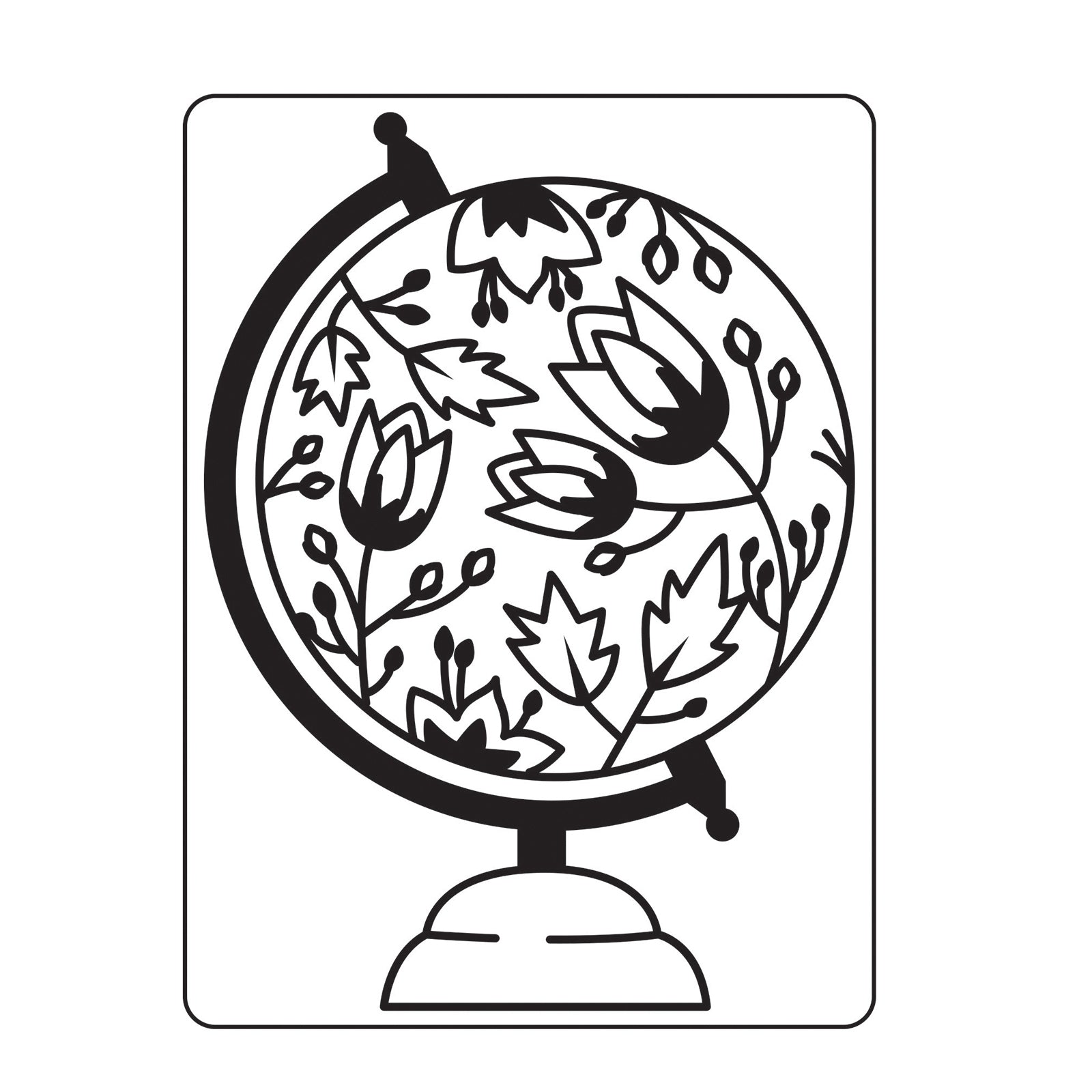 Vaessen creative • dossier de gaufrage globe