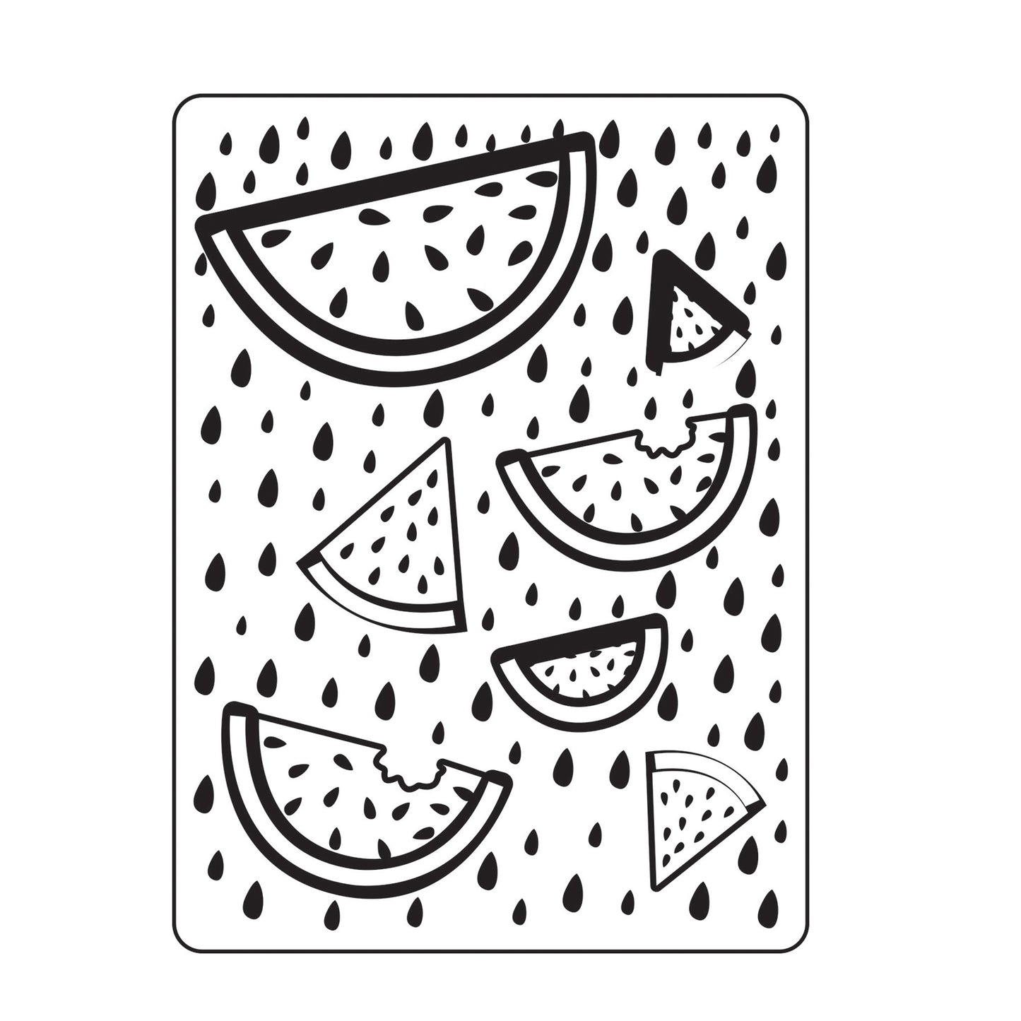 Vaessen creative • dossier de gaufrage fruits