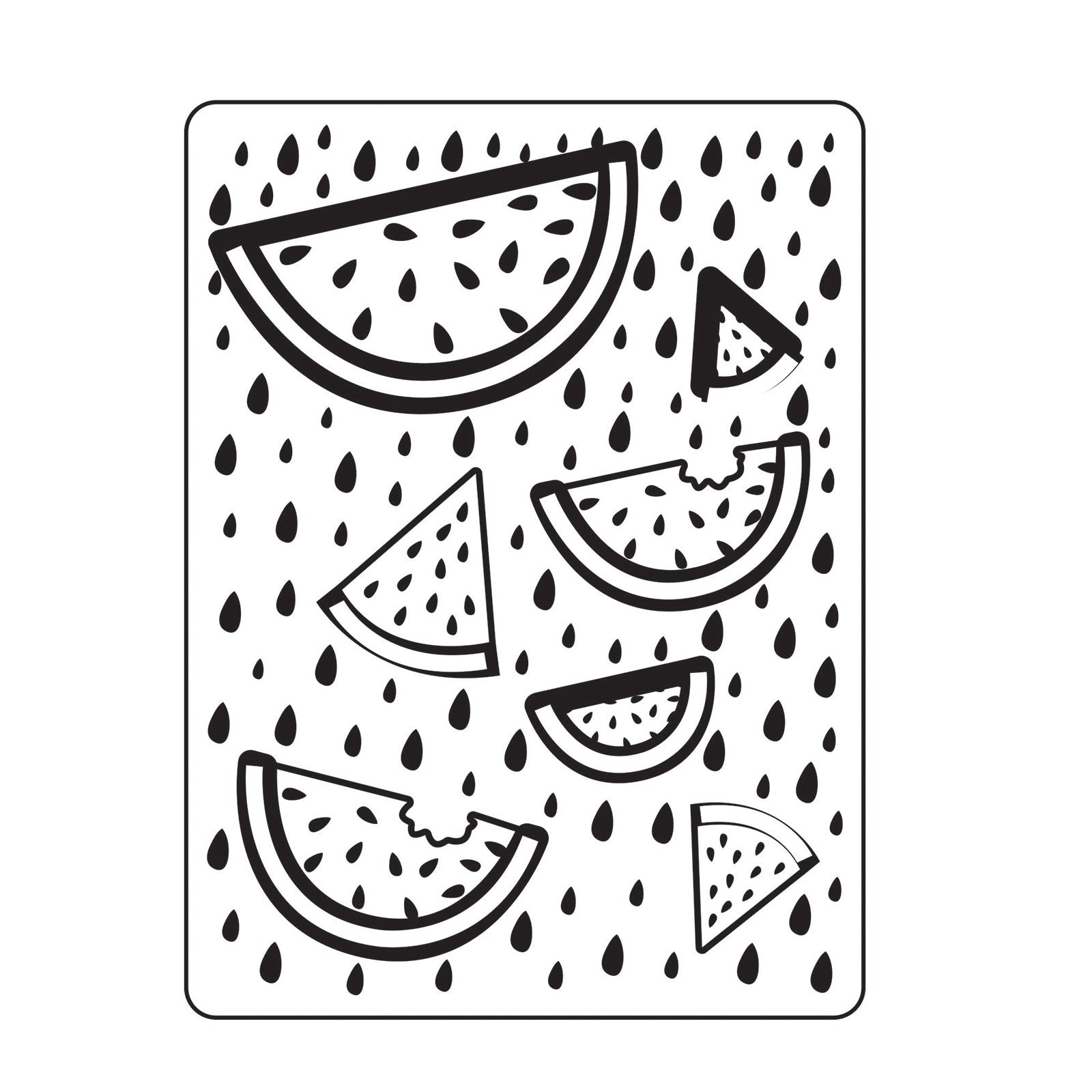 Vaessen creative • dossier de gaufrage fruits