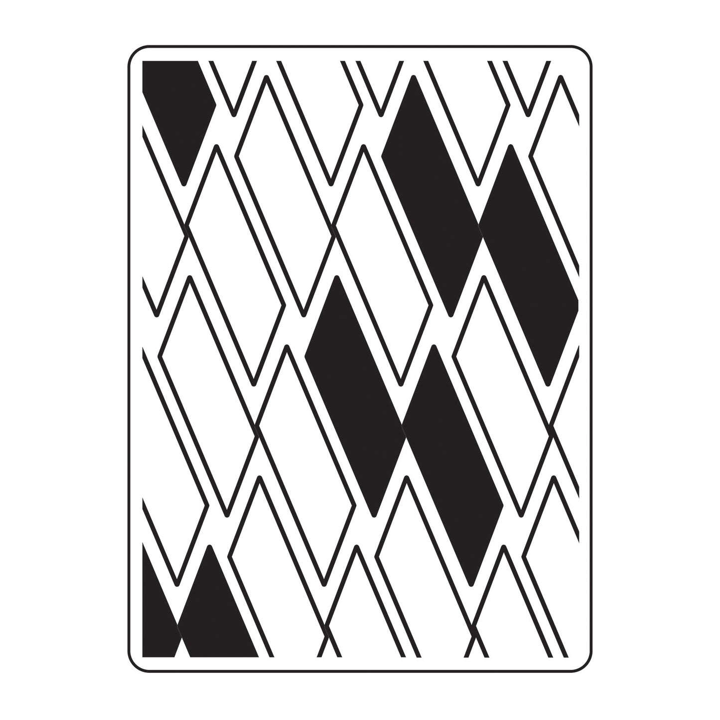 Vaessen creative • dossier de gaufrage rectangle