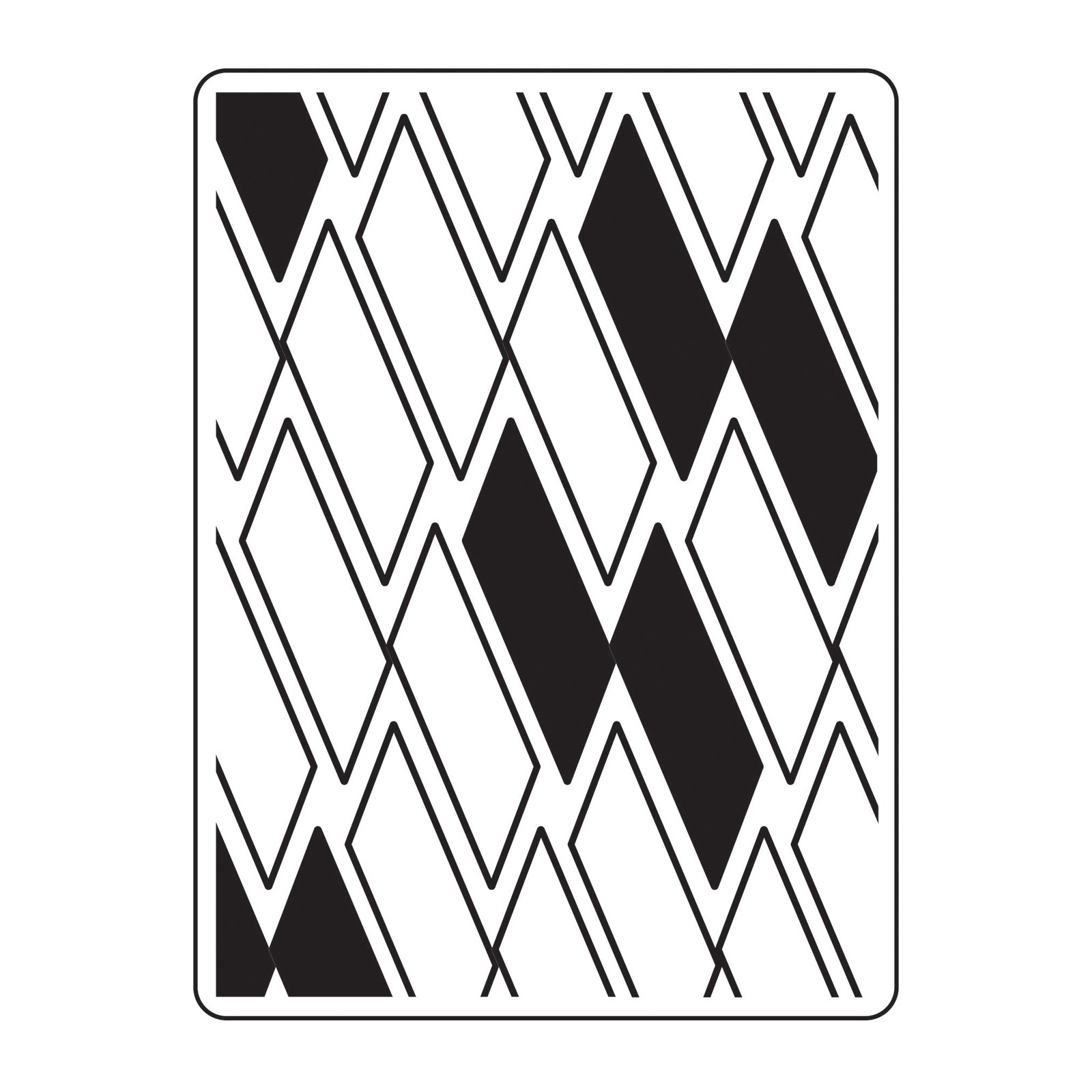 Vaessen creative • dossier de gaufrage rectangle