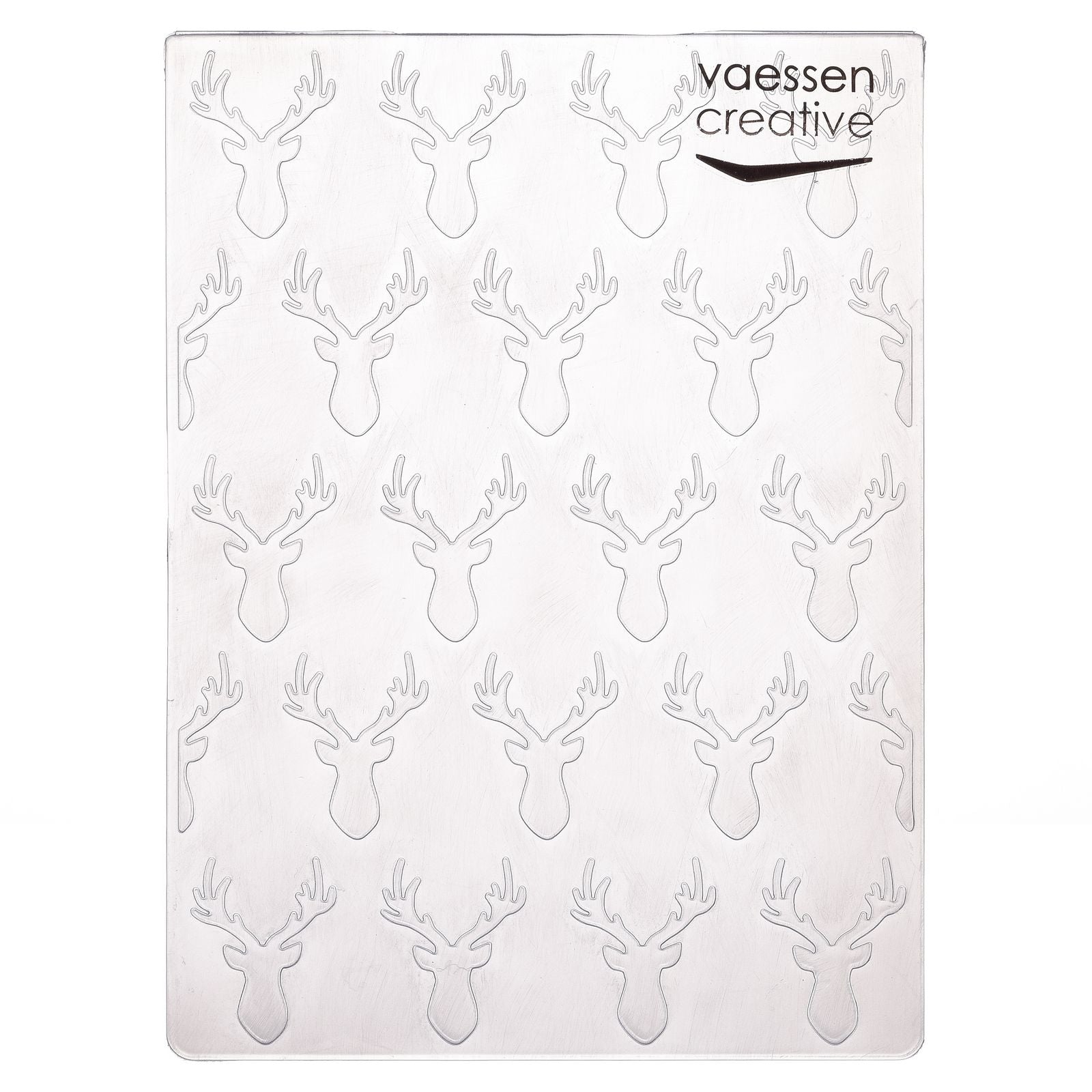 Vaessen creative • dossier de gaufrage têtes de cerf