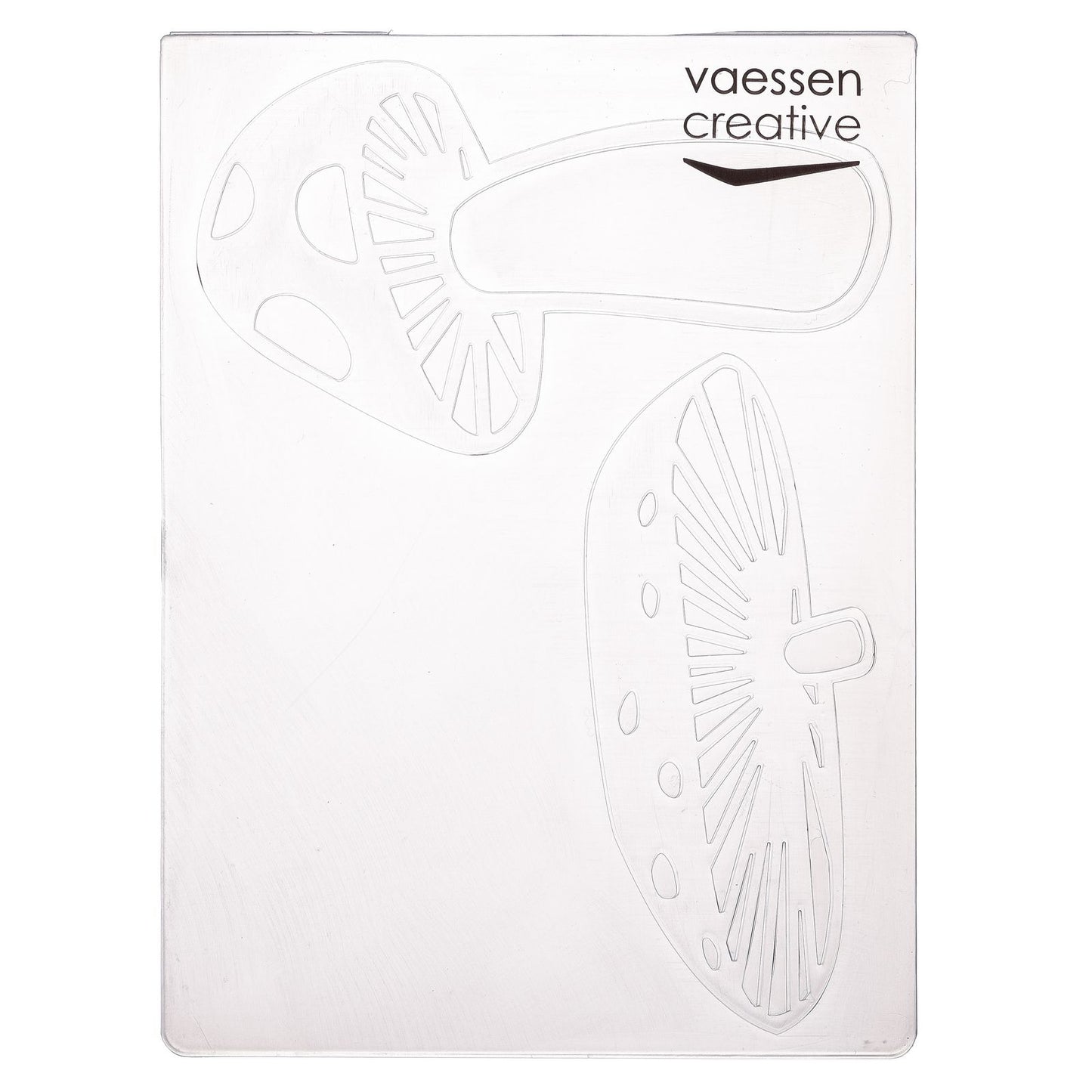 Vaessen creative • dossier de gaufrage champignons