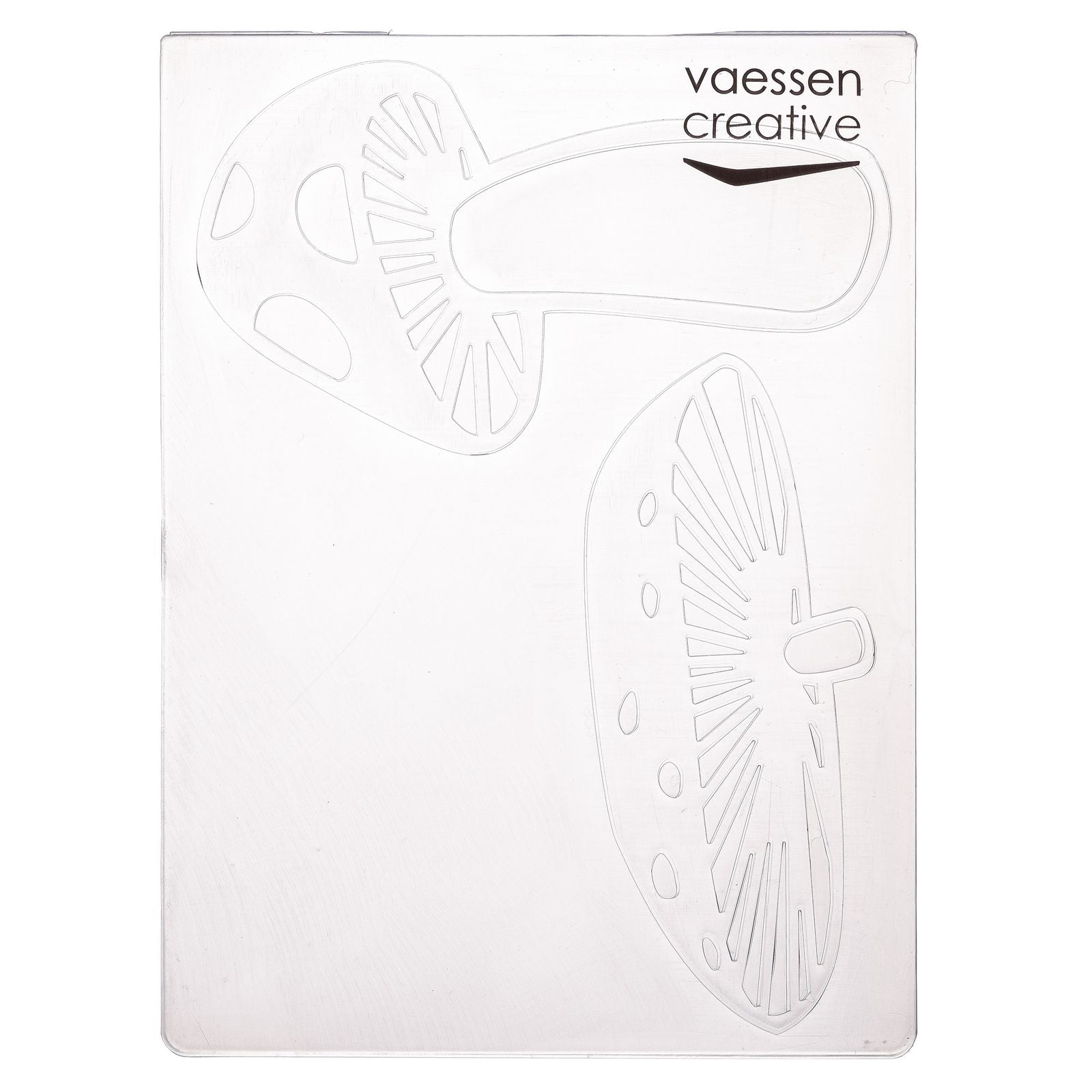Vaessen creative • dossier de gaufrage champignons