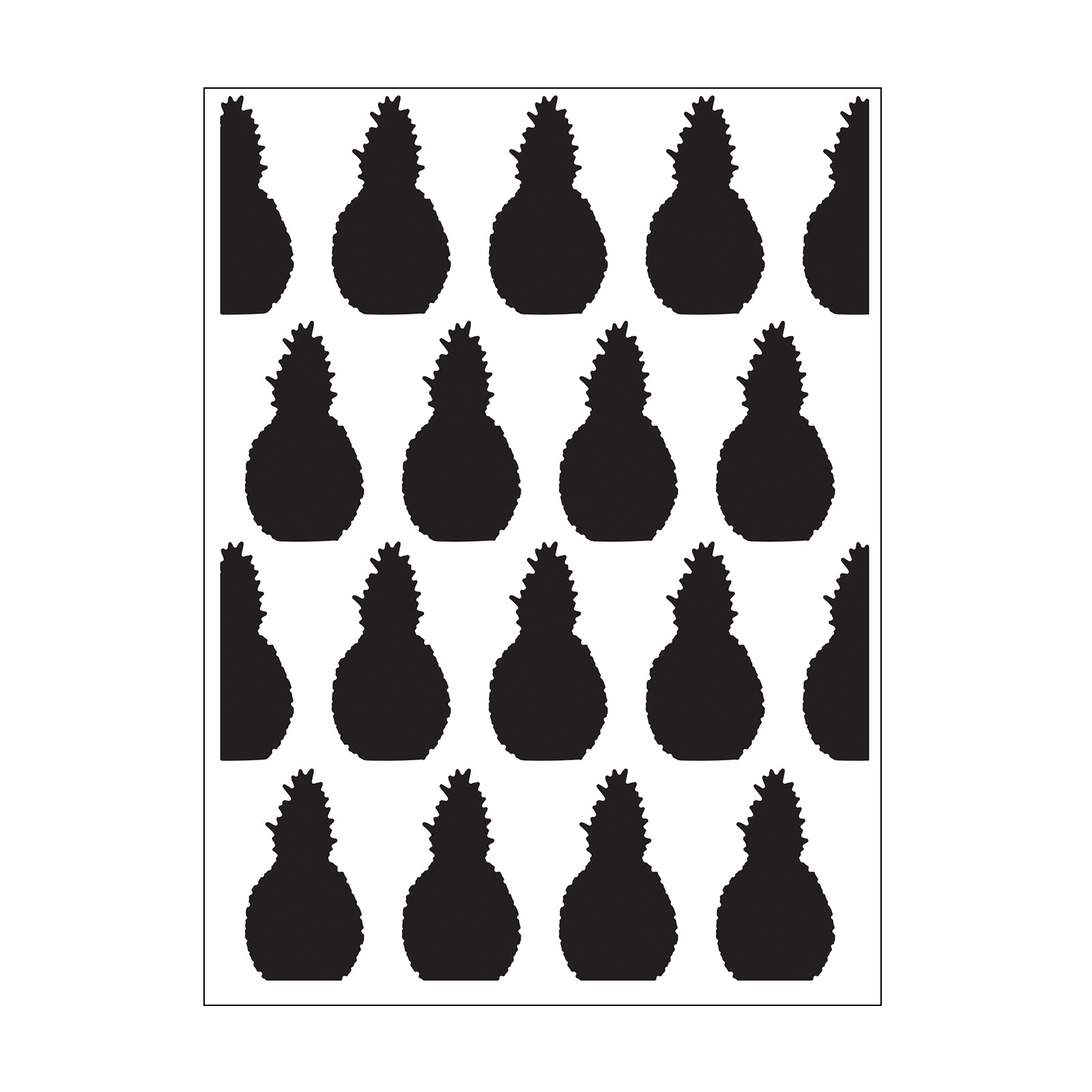 Vaessen creative • dossier de gaufrage ananas