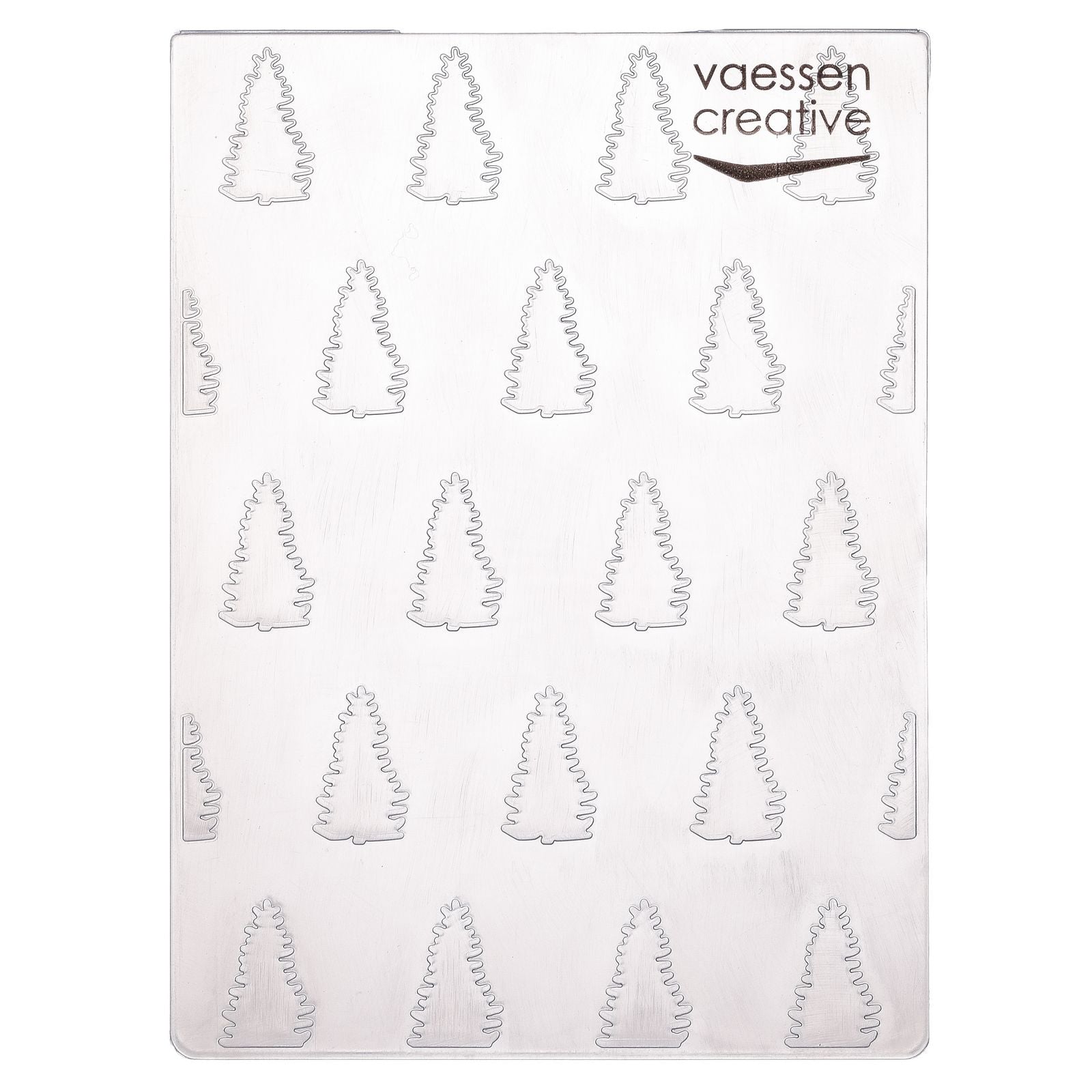 Vaessen creative • dossier de gaufrage feuilles persistantes