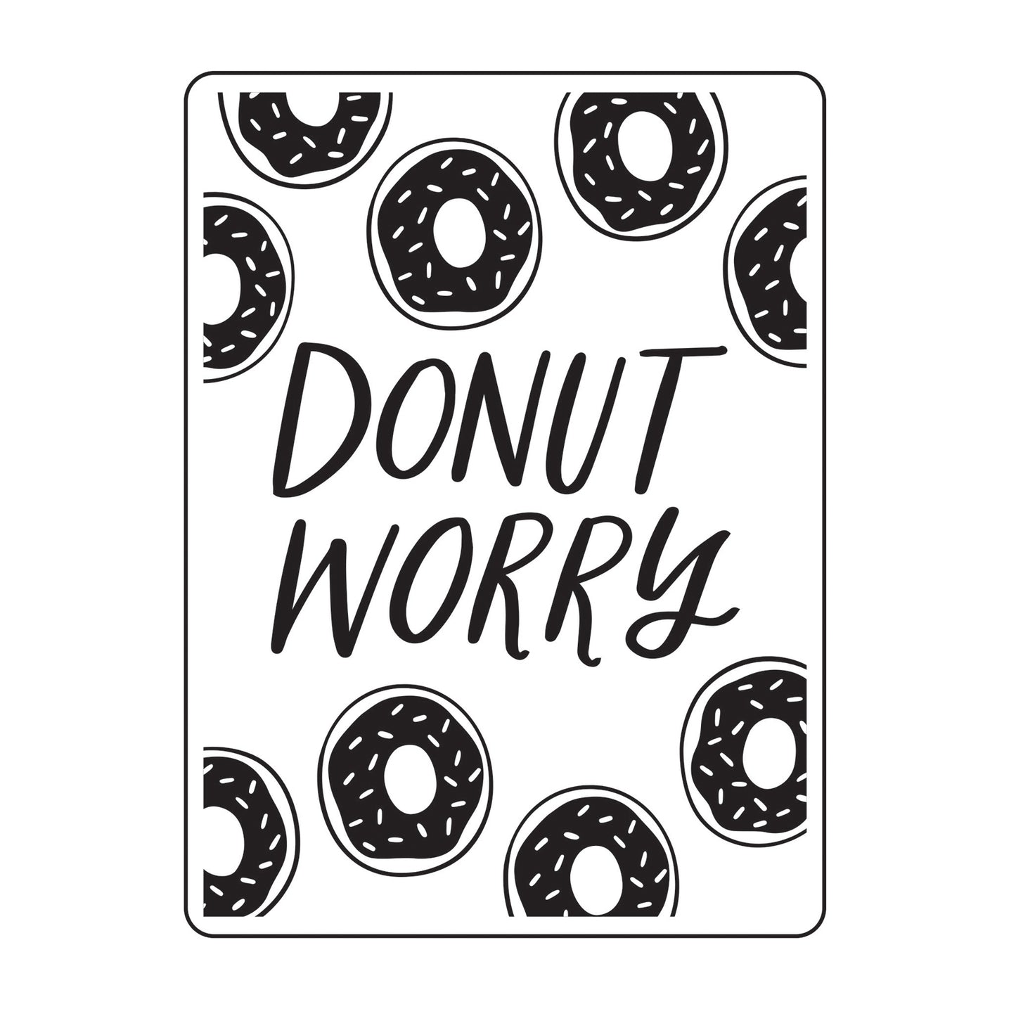 Vaessen creative • dossier de gaufrage donut souci
