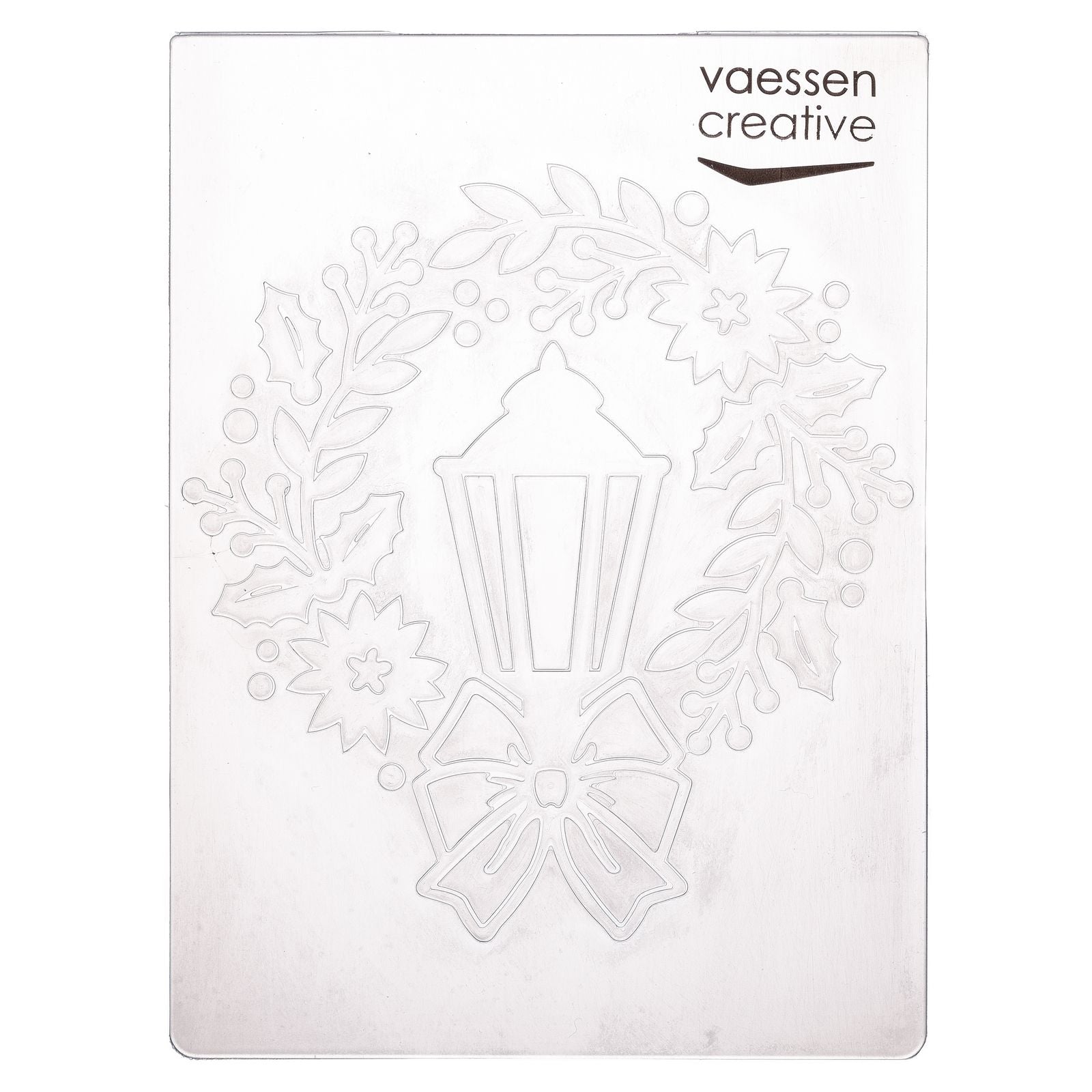 Vaessen creative • couronne de lampes à dossiers en gaufrage