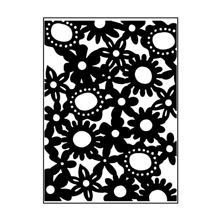 Vaessen creative • dossier de gaufrage fleurs