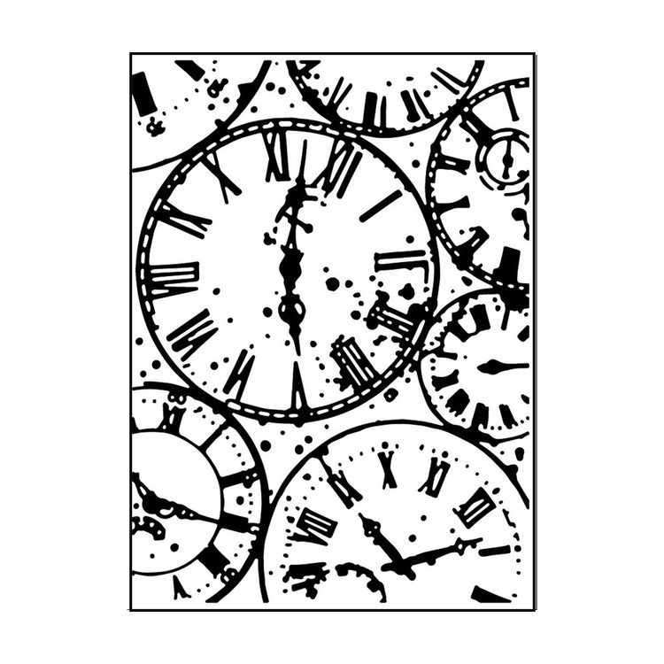 Vaessen creative • horloges à gaufrage