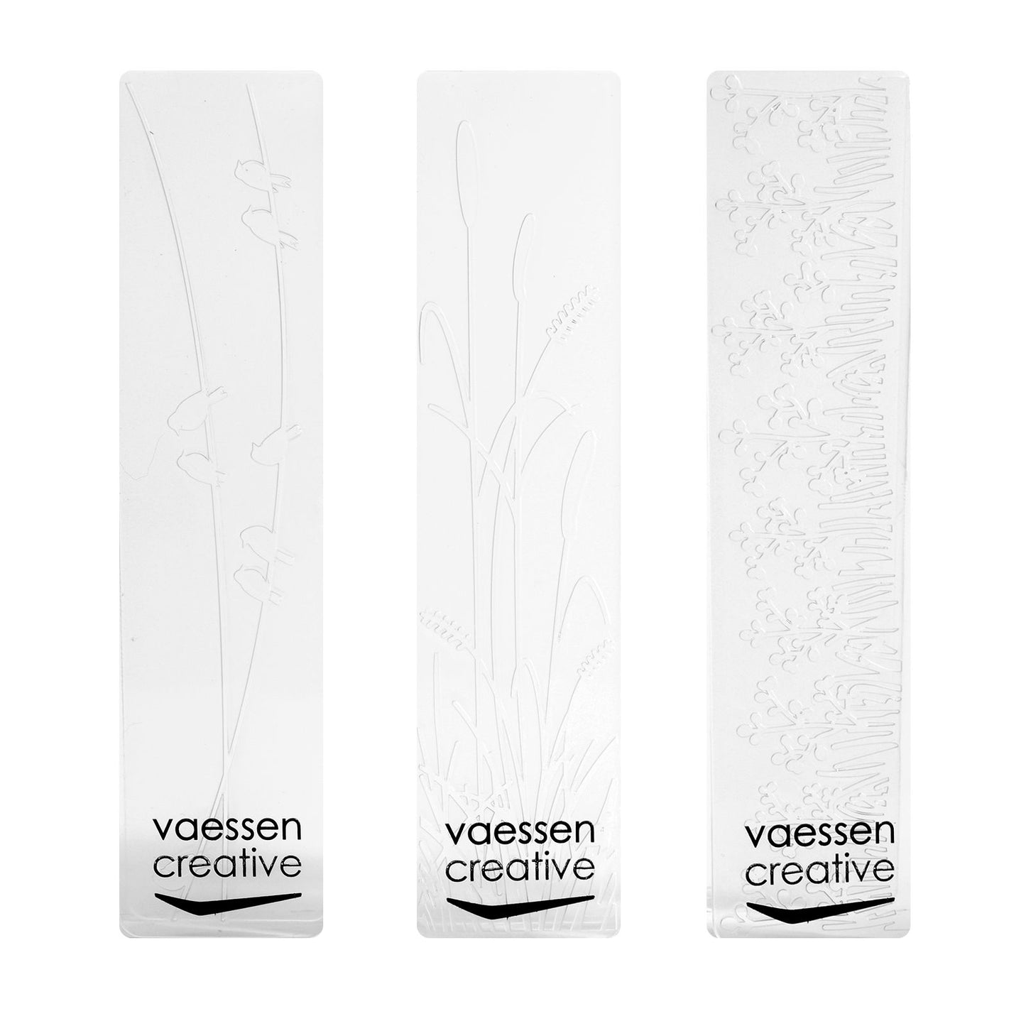 Vaessen creative • dossier de gaufrage cadre nature 3 pcs.