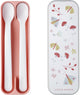 Mepal mio cuillère bébé Little Dutch - lot de 2 - manche long - vaisselle enfant - fleurs papillons