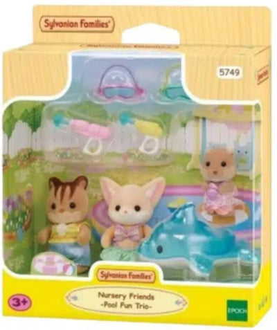 Epoch Sylvanian Families Trio Toddler Friends Pish Pish Pish Fun