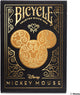 Vélo Disney Mickey Black Gold - Cartes à jouer - Premium - Or, Noir - Poker - Mickey Mouse - Ultimates - Objet de collection