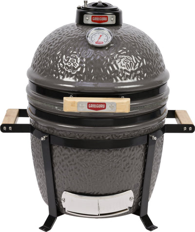 Grill guru kamado barbecue original compact ø33cm ø13inch - complet - gris