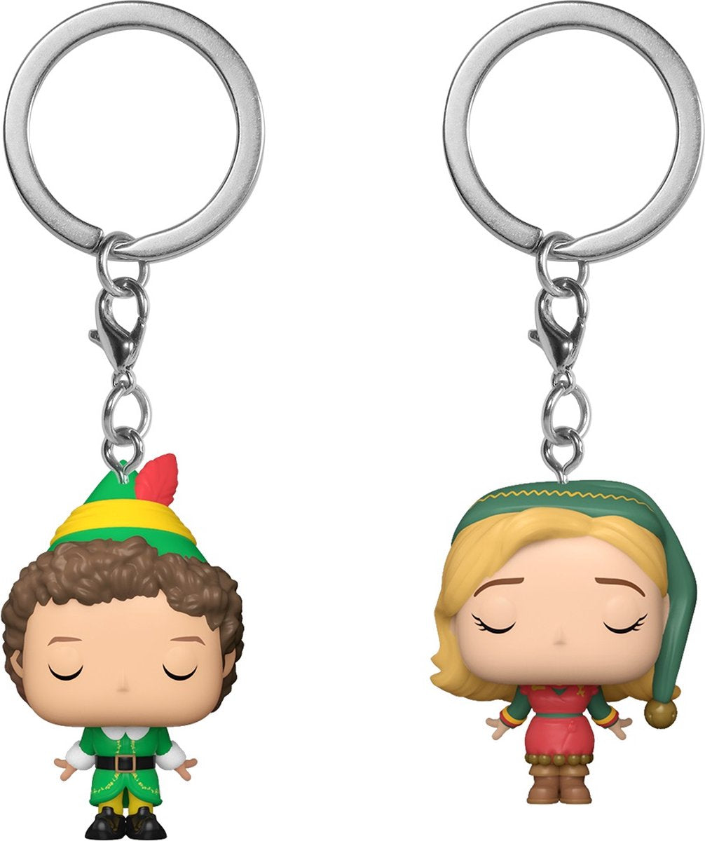 Funko poche pop! pack de 2 porte-clés : elfe - copain jovie
