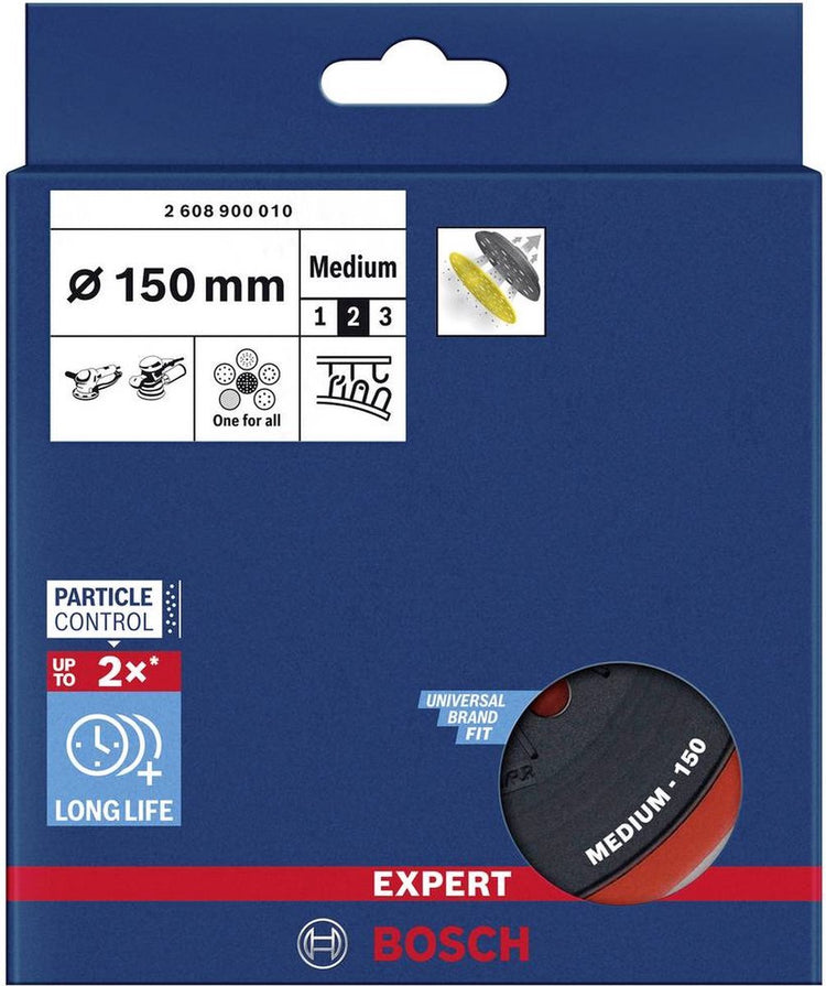 Plateau support multitrous Bosch expert pour médium 150 mm - 260...