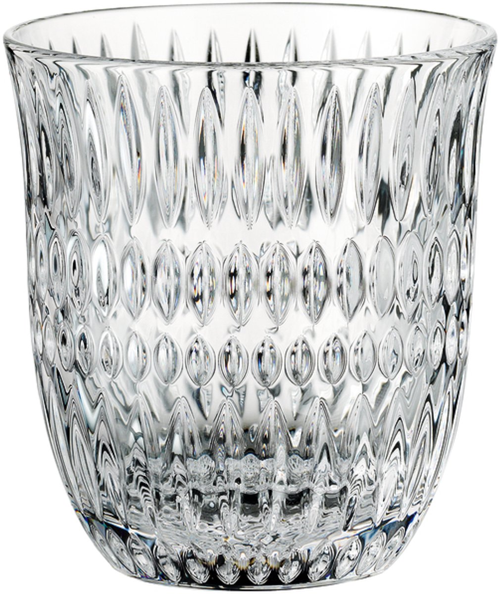 Nachtmann - cappuccino - verre plat blanc 'ethno barista' - 234 ml - lot de 2 pièces