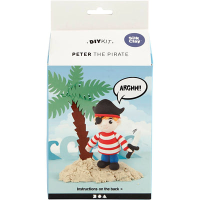 Amis drôles en pâte à soie, Pierre le pirate, 1 boîte