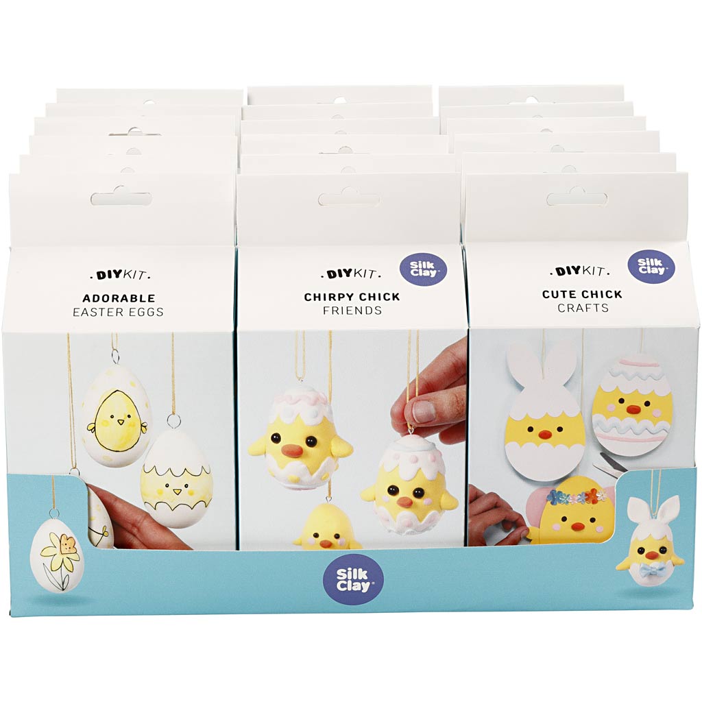 Creativ company poulets amis drôles, 18 set 1 boîte