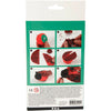 Lara la coccinelle en pâte à soie, 1 set