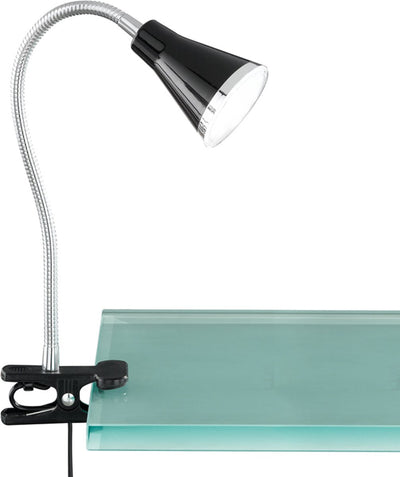 Rl vis ta lumière réalité arras - lampe à pince - noir - incl. 1x CMS 4w