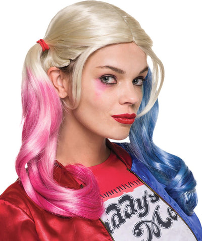 Rubies France Harley Quinn - Perruque Suicide Squad™ pour adultes - Perruque de déguisement - Taille unique