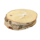 Hbx disque de bouleau naturel vivant ovale grand lot de 3