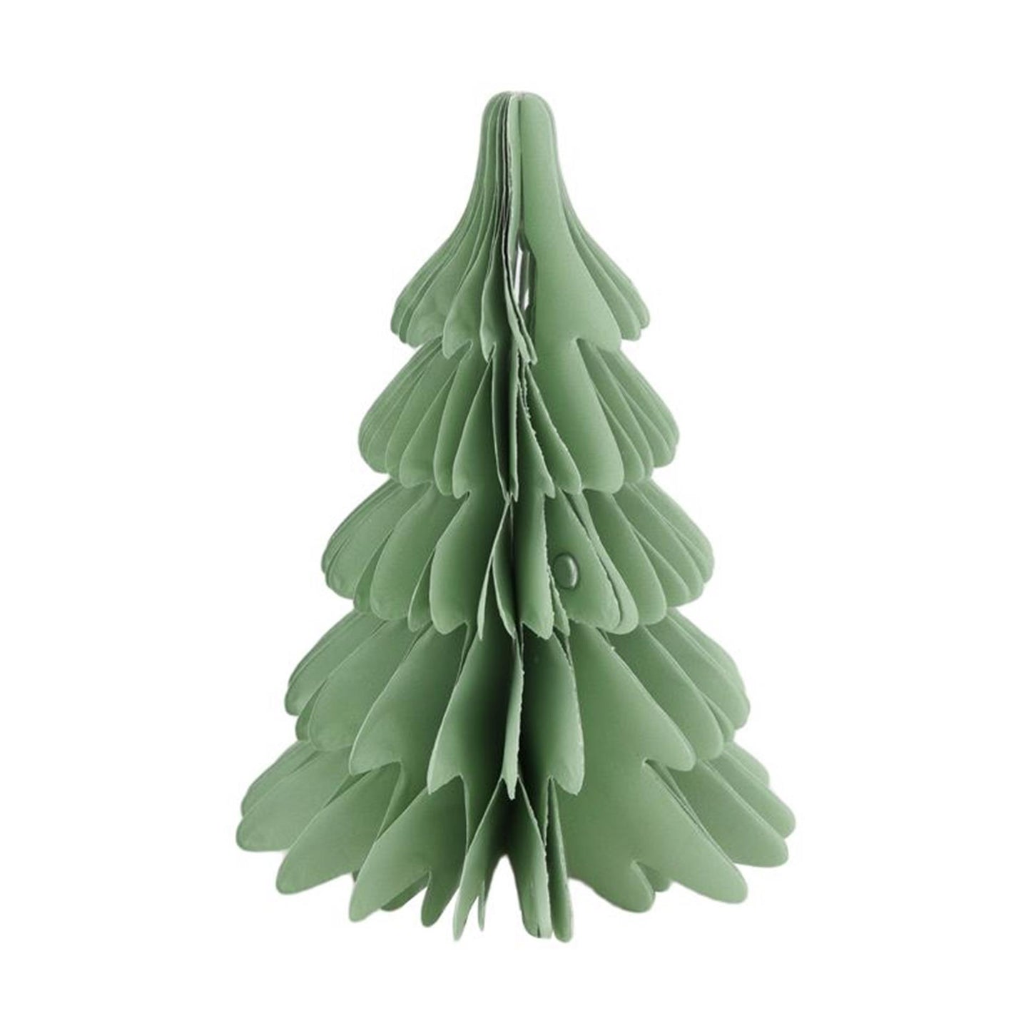 Dijk natural collections papier sapin de Noël 12x12x18cm vert clair