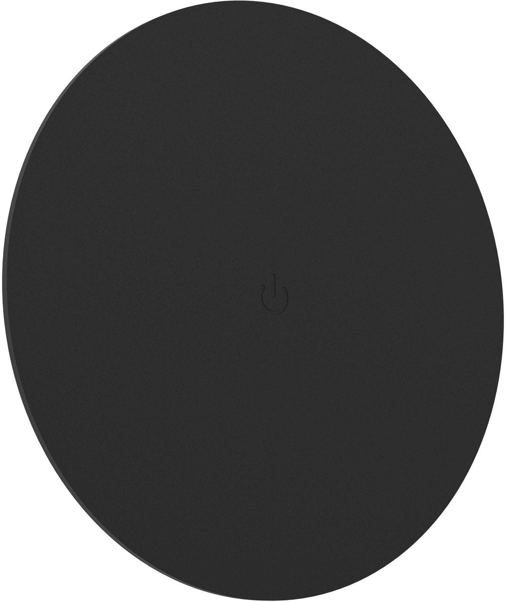 Applique Eglo porciano - rechargeable (jusqu'à 60 heures d'éclairage) - ø 20 cm - noir - sans fil - dimmable