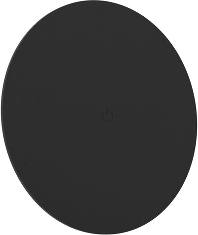 Applique Eglo porciano - rechargeable (jusqu'à 60 heures d'éclairage) - ø 20 cm - noir - sans fil - dimmable