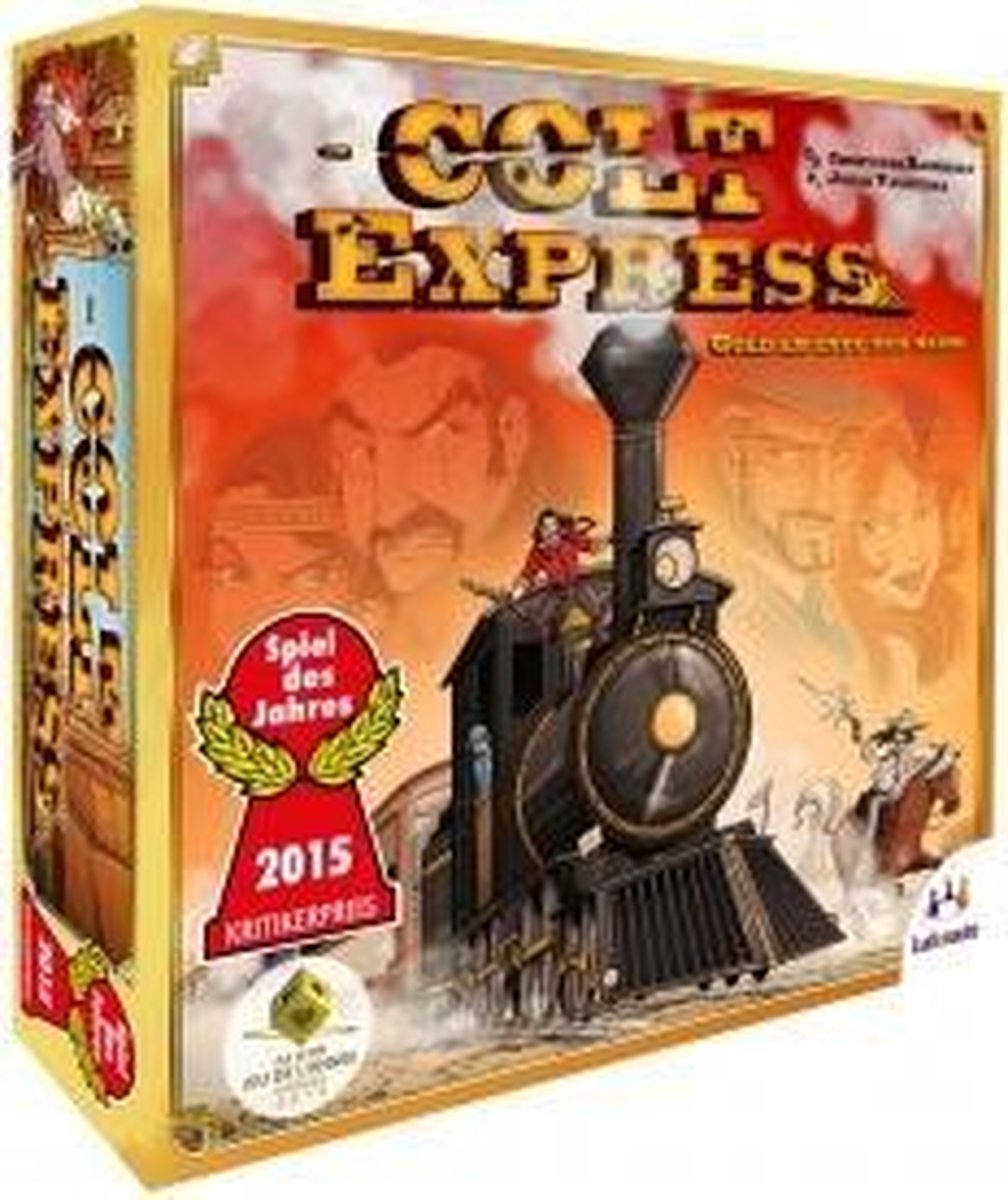 Ludonaute Colt Express - jeu de société sur le vol de train dans le Far West