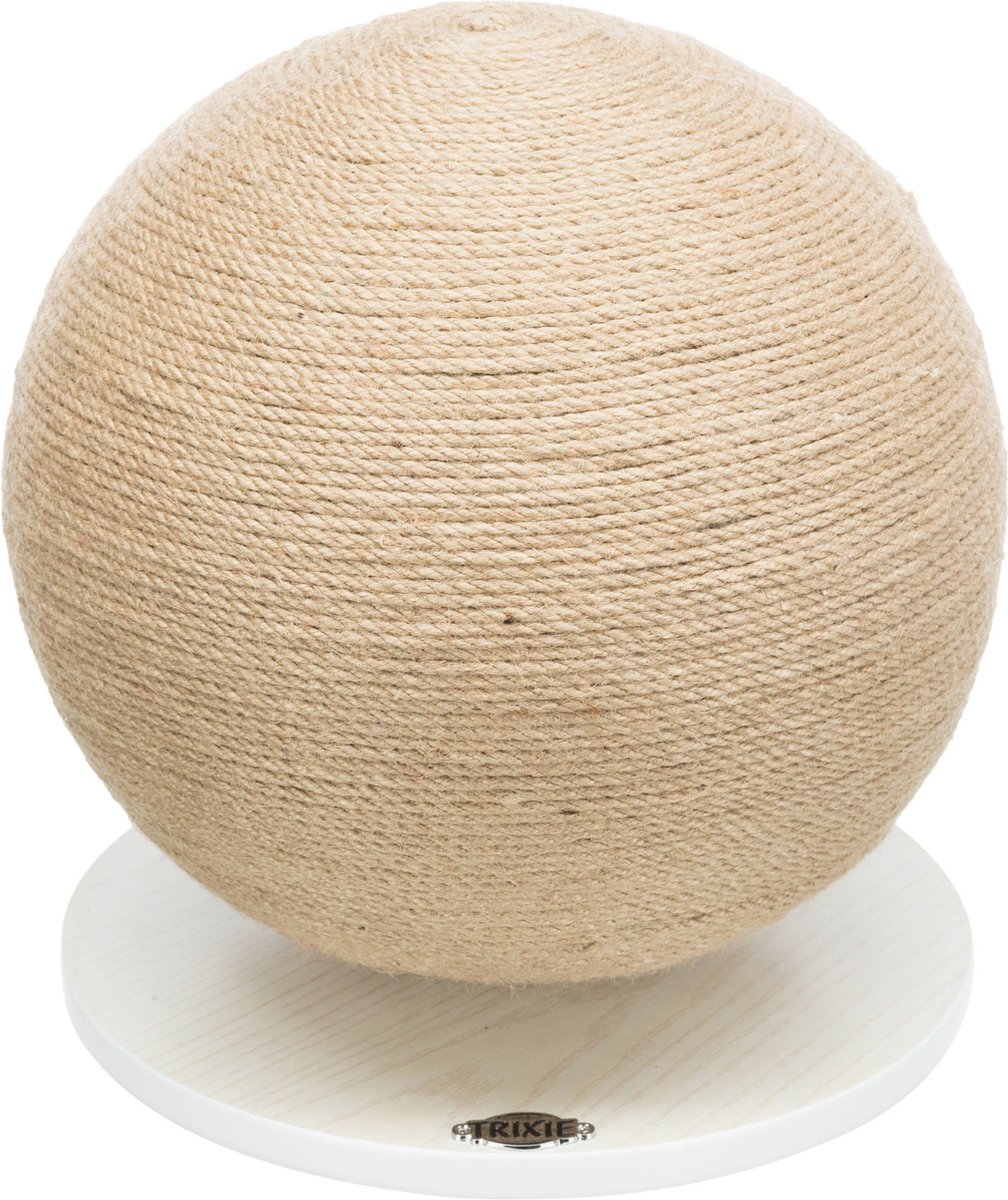 Trixie Scratch Ball Ball sur le jute de jute à pied