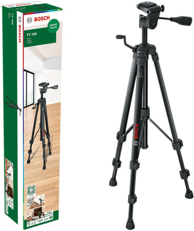 Trépied pour outil de mesure Bosch TT 150 - adapté à tous les lasers croix et lignes