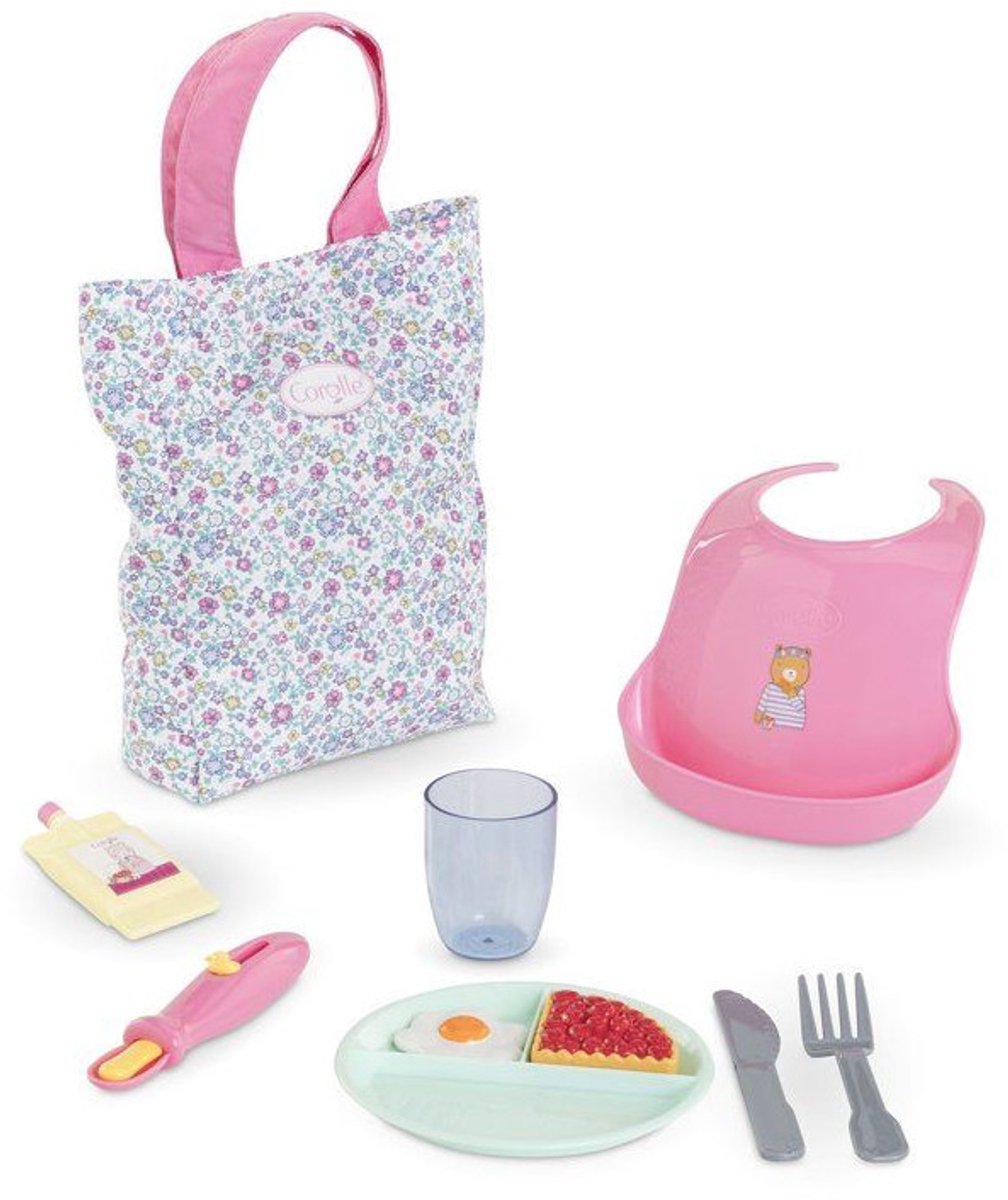 Service à table floral Corolle mon grande poupon - 36-43 cm