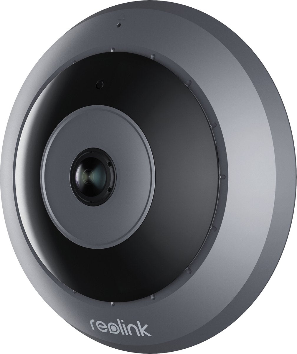Caméra fisheye intérieure Reolink 6MP P520 POE, image panoramique 360°, 2K+ HD, détection de personne, vision nocturne