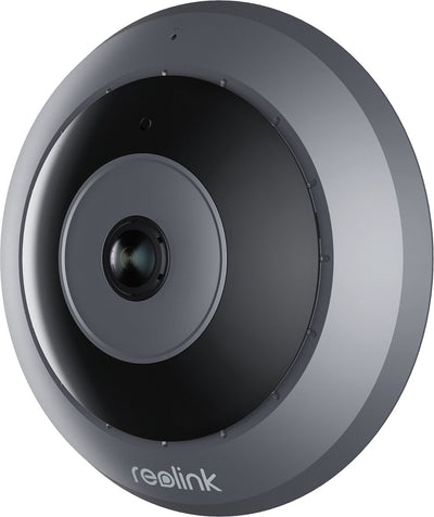 Caméra fisheye intérieure Reolink 6MP P520 POE, image panoramique 360°, 2K+ HD, détection de personne, vision nocturne