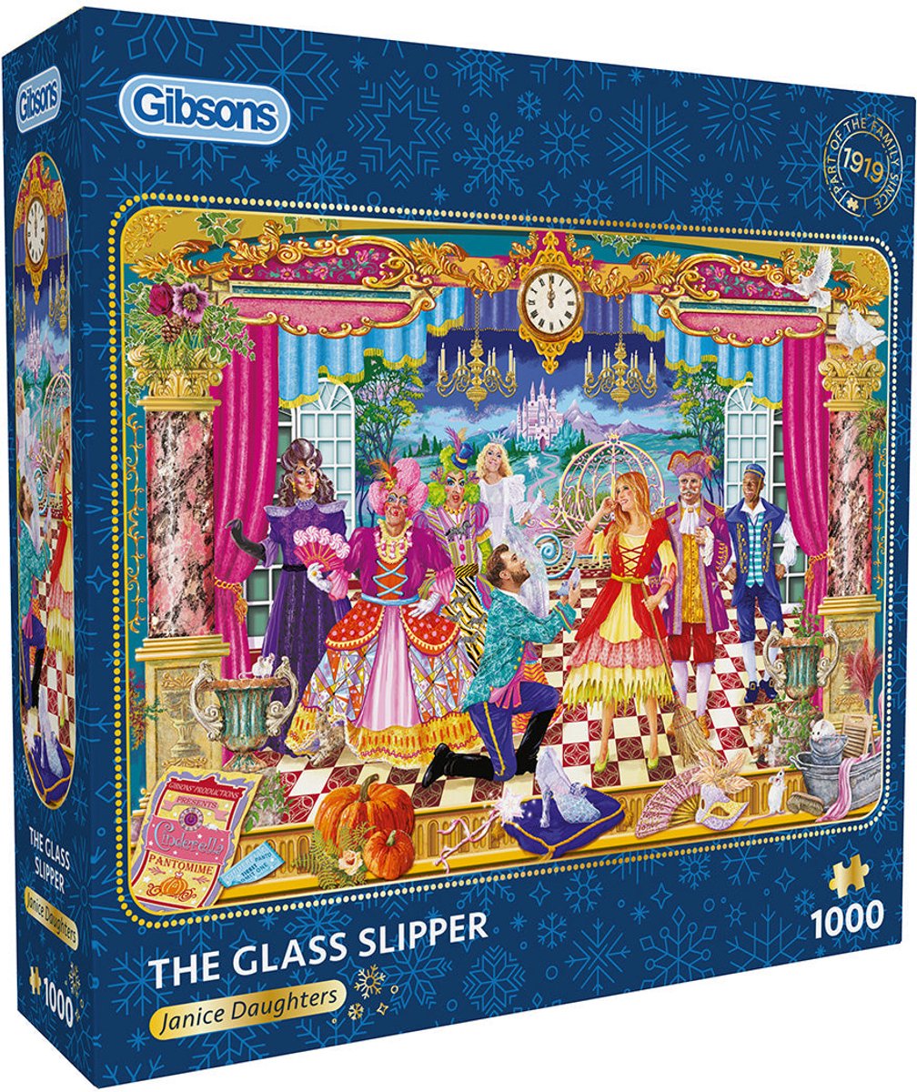 Gibsons - la pantoufle de verre (par Janice Daughters) - 1000 pièces 68×49cm (l×h) - puzzle pour adultes
