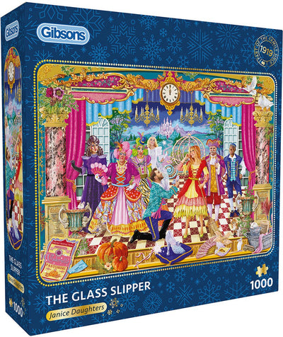 Gibsons - la pantoufle de verre (par Janice Daughters) - 1000 pièces 68×49cm (l×h) - puzzle pour adultes