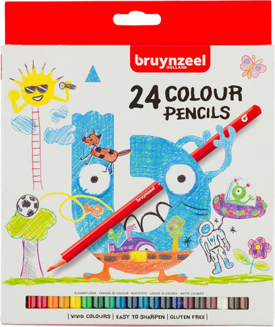 Crayons de couleur Bruynzeel Kids, 24e.