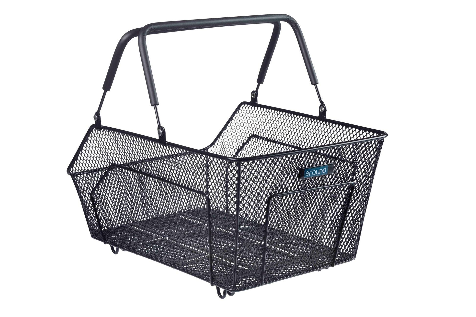 Autour du panier-heure unifit en acier, noir