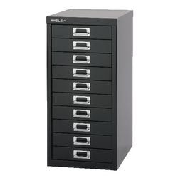 Armoire multi-tiroirs série 29 27,9x40,8x67cm 51cm noir