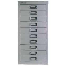 Armoire multi-tiroirs série 29 27,9x40,8x67cm 51cm gris clair