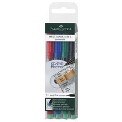 Faber-castell marqueur faber castell multimark permanent s trousse à crayons 4 pièces FC-152304