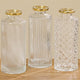 Boltze home vase adore ø5x13cm verre transparent