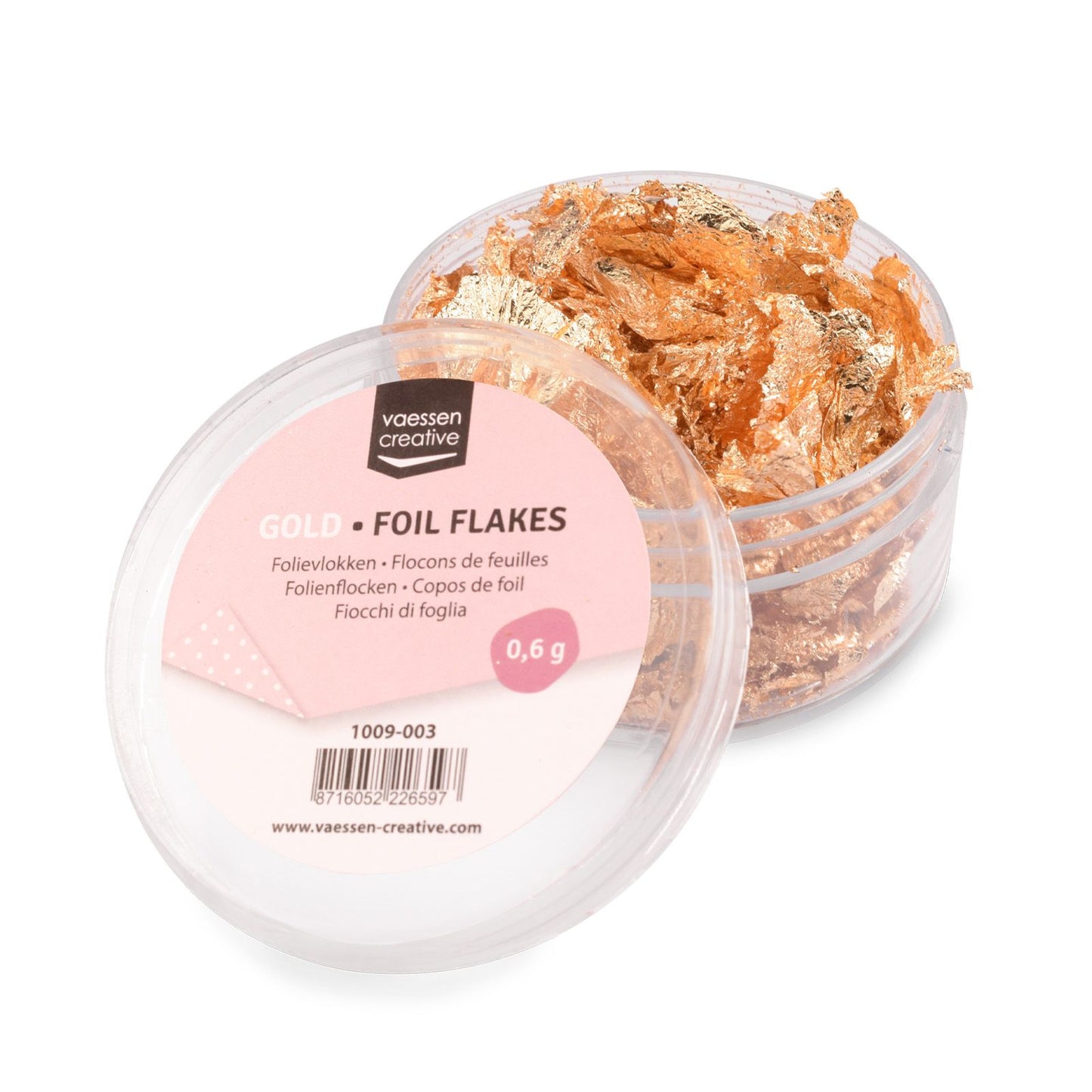 Vaessen creative • flocons de feuille d'or