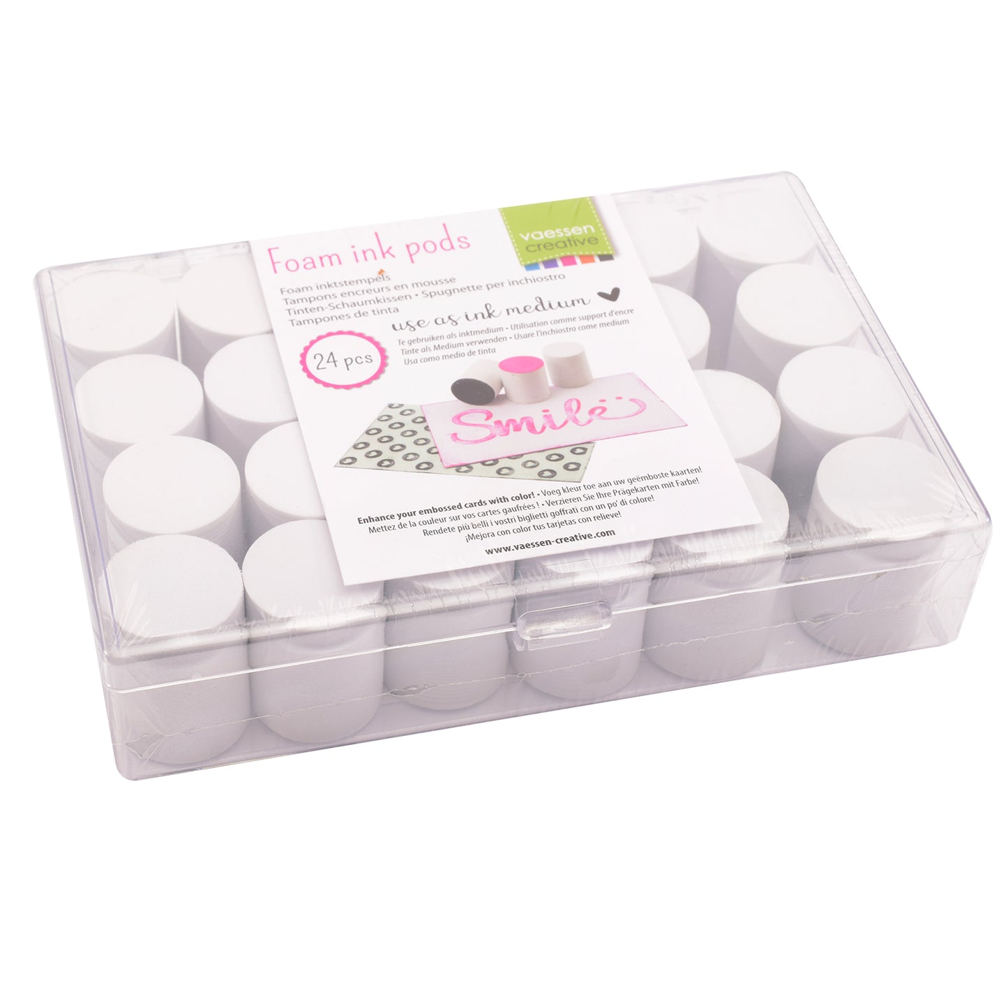 Vaessen creative • tampons encreurs en mousse 24pcs