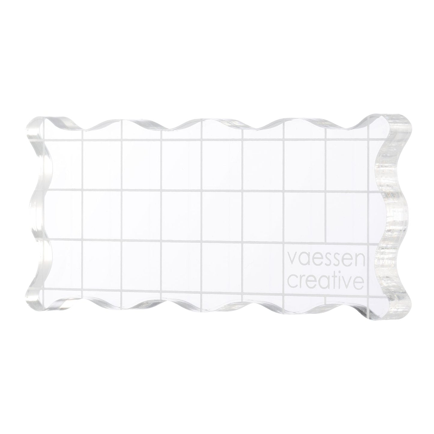 Vaessen creative • bloc tampon acrylique 9x4x0,8cm
